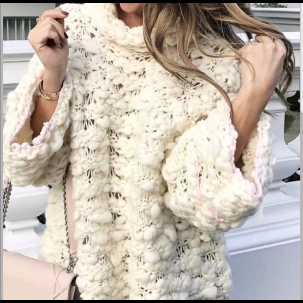 For Love and Lemons Mademoiselle Popover sweater